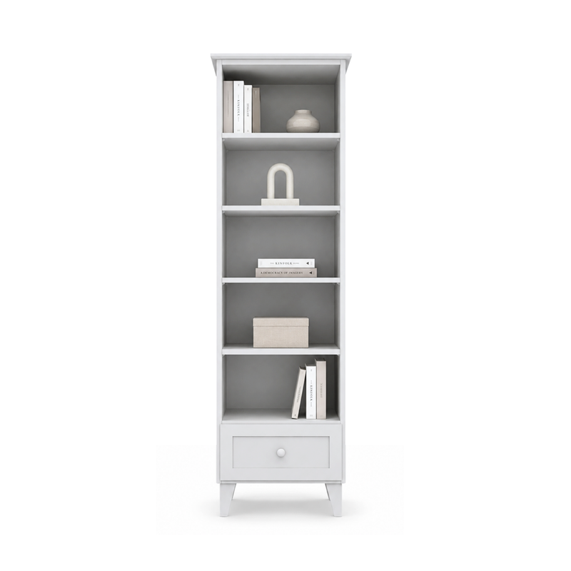 Scaffale in legno 1S 57 Scandi grigio cenere