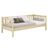 Bettsofa aus Holz Kiefer farblos – Kinderzimmer, skandinavischer Stil Nizio