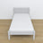Letto grigio in legno – dimensioni e schema, Nizio Home
