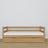 Natural oak sofa bed with mattress drawer made of oak – dimensions, Nizio