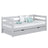 Wooden sofa bed with drawer grey – child’s room, scandi style Nizio