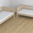 Bleached Oak Bunk Bed – Oak Joinery Joints, Close-up, Nizio Home