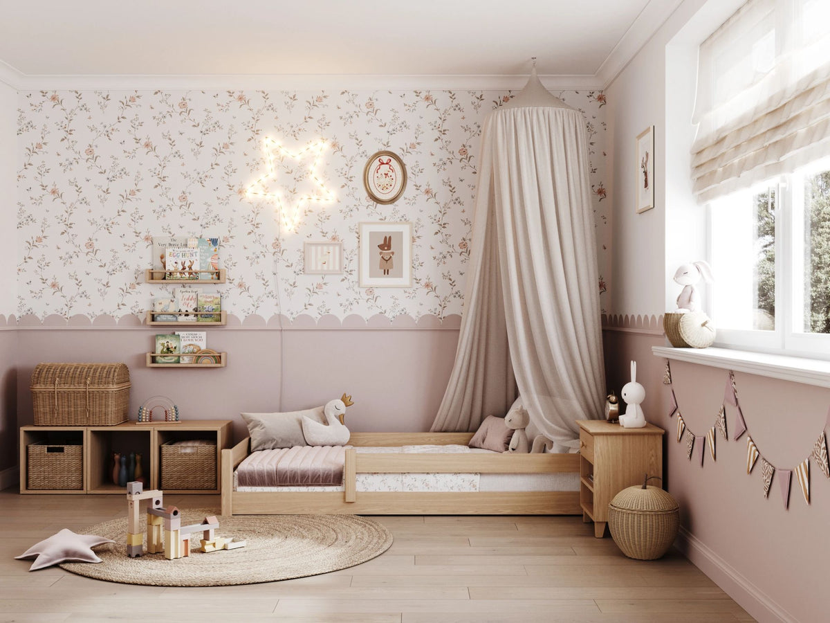 Oak low bed N02 oak natural