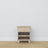Comodino con cassetto N02 in rovere sbiancata – della camera da lettoa, stile scandinavo