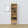Oak shelf 1S 57 Scandi oak natural