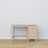 Oak desk 3S Scandi oak bleached