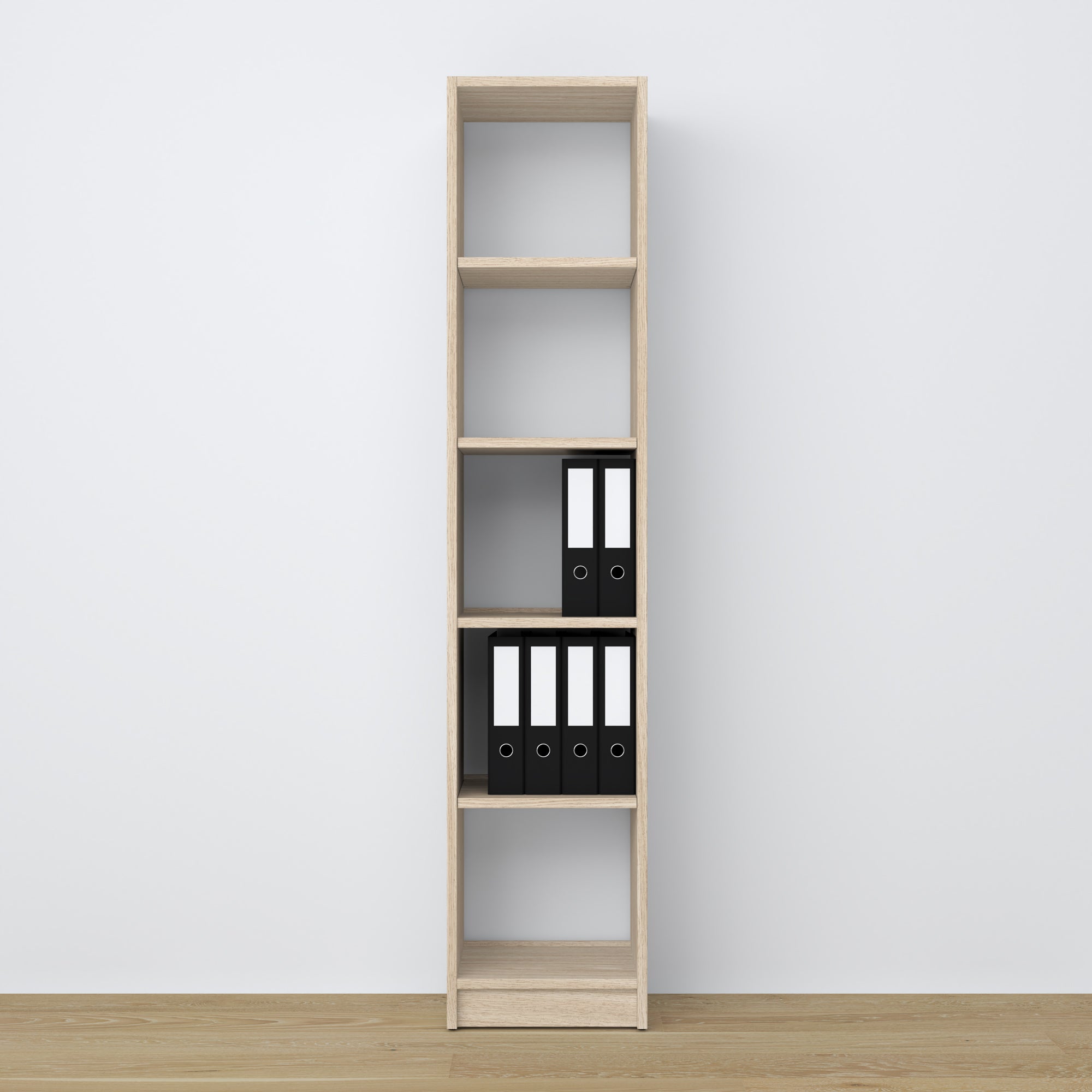 Oak shelf N01 oak bleached