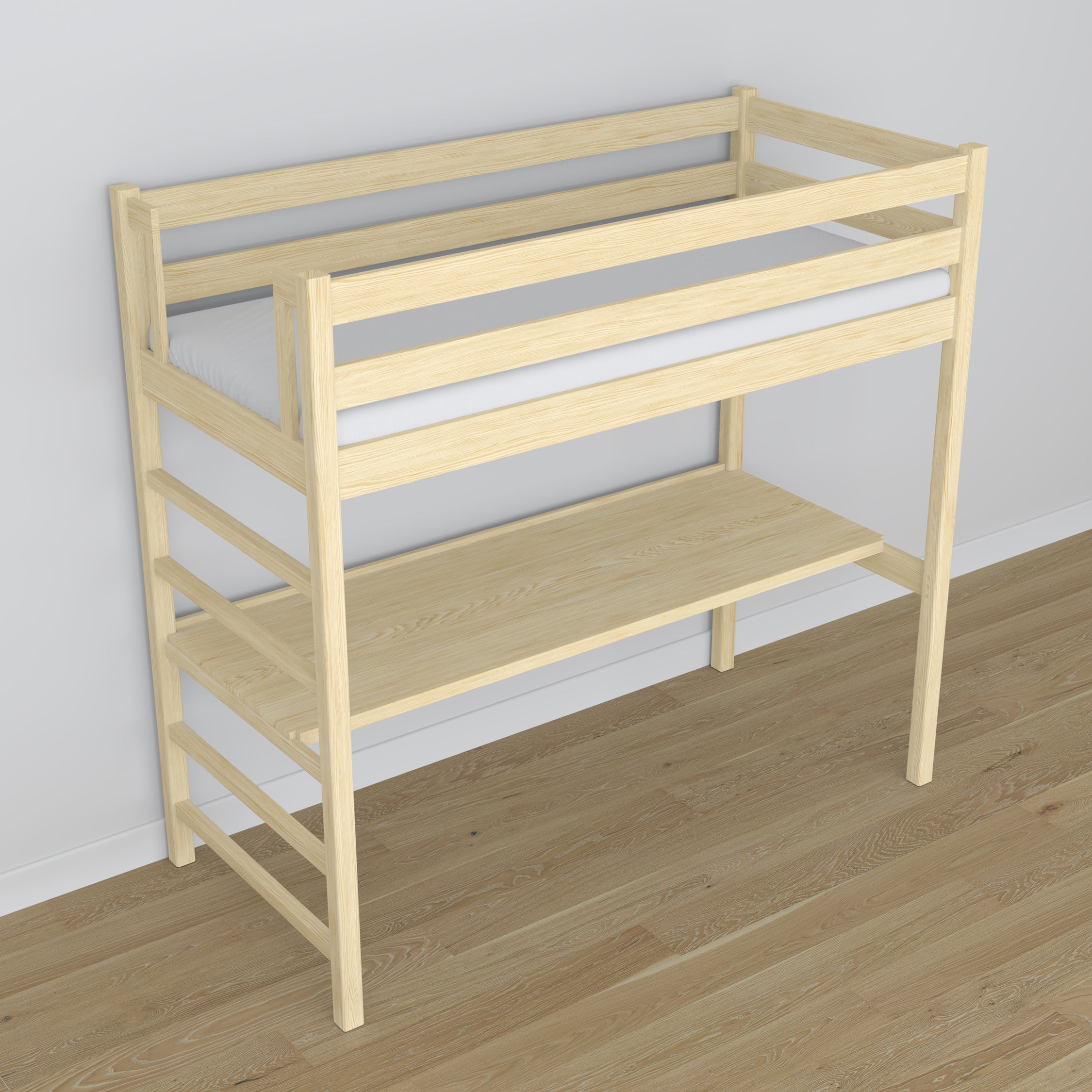 Sommier en pin Nizio pour lit mezzanine – compatible avec chaque modèle