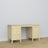 Desk 6S clear pine wood – side view, tabletop depth