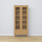 Oak display cabinet 1S 90 Scandi oak natural