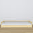 Wooden low bed N02 clear pine