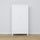 Wooden wardrobe 2D1S Scandi white