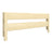Bed fall protection rail clear pine made of wood – Nizio Home