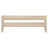 Safety rail bleached oak – wooden, front view, Nizio Home