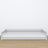 Wooden low bed N02 grey