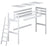 Nizio pine slatted base for loft bed – durable support base