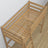Loft bed natural oak oak – top view of the sleeping area