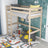 Loft bed bleached oak in children’s room – scandi arrangement, oak