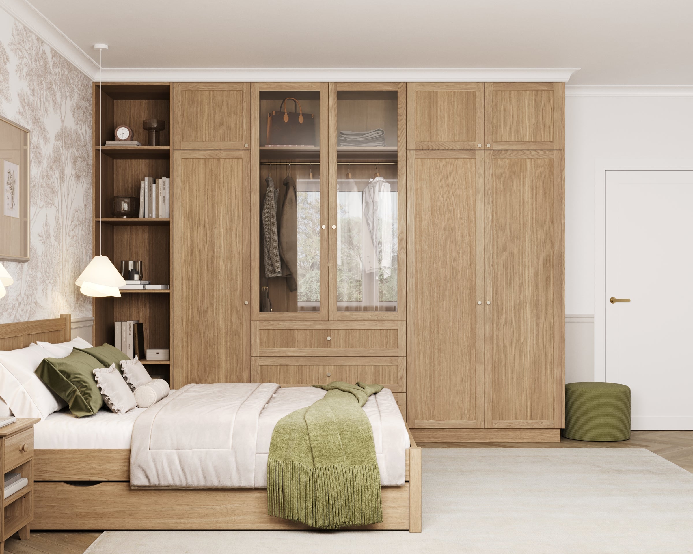 Oak front