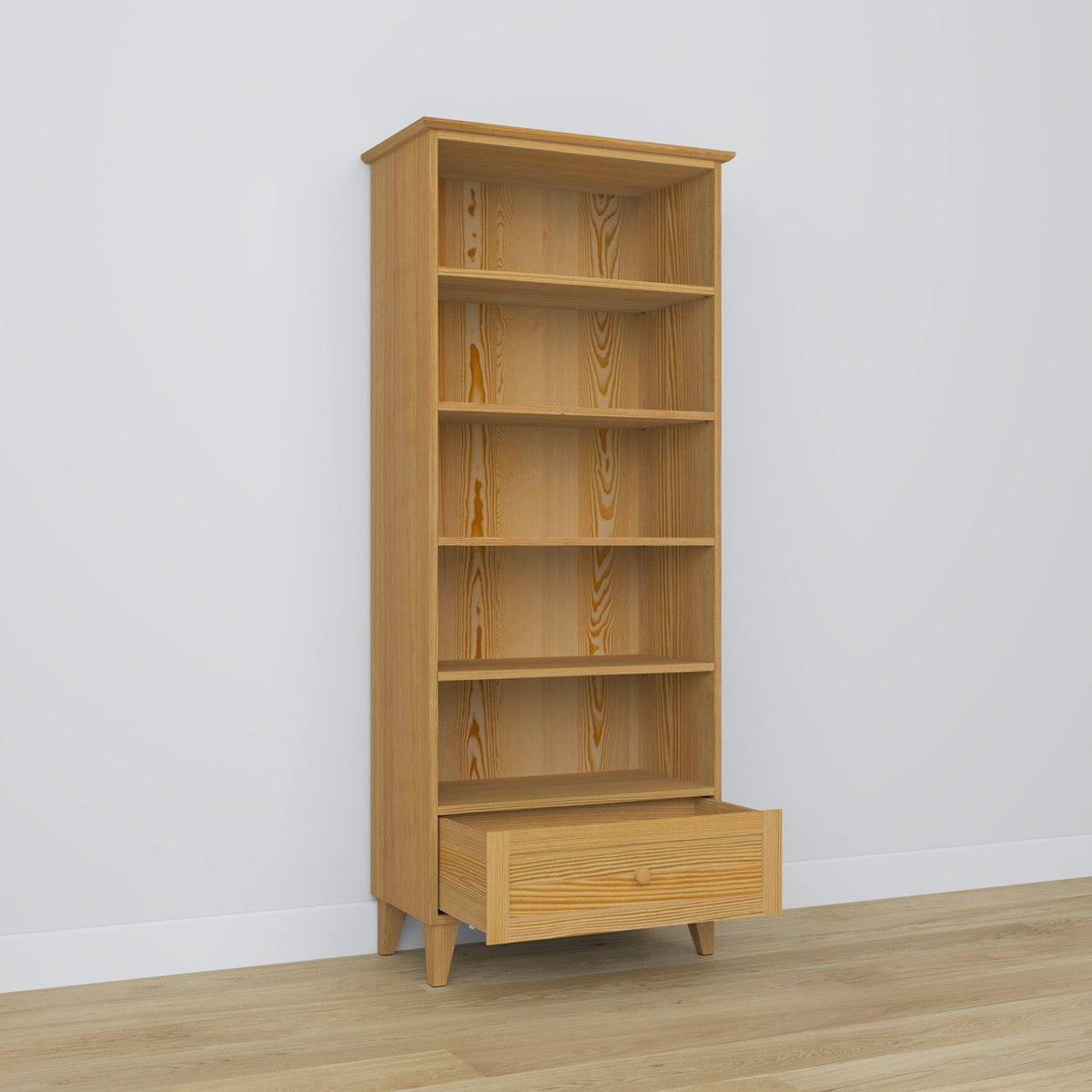 Pine shelf 1S 80 Scandi natural pine