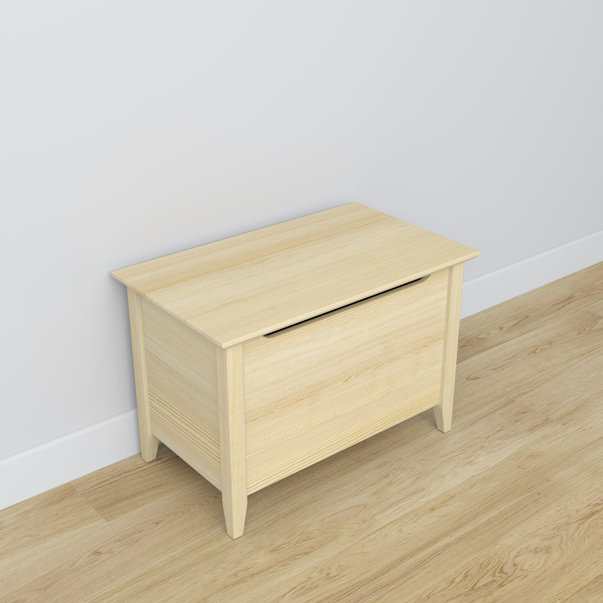 Pine chest Scandi clear pine