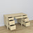 Desk 6S pine clear pine in office – Scandinavian arrangement, Nizio