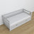 Grey sofa bed – wooden details and joints, Nizio Home
