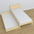 Nizio pine slatted base for bed with drawer – durable support base