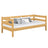 Sofa-lit en bois pin naturel – chambre d'enfant, style scandinave Nizio