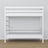 White Wooden Bunk Bed – Side View, Nizio Home