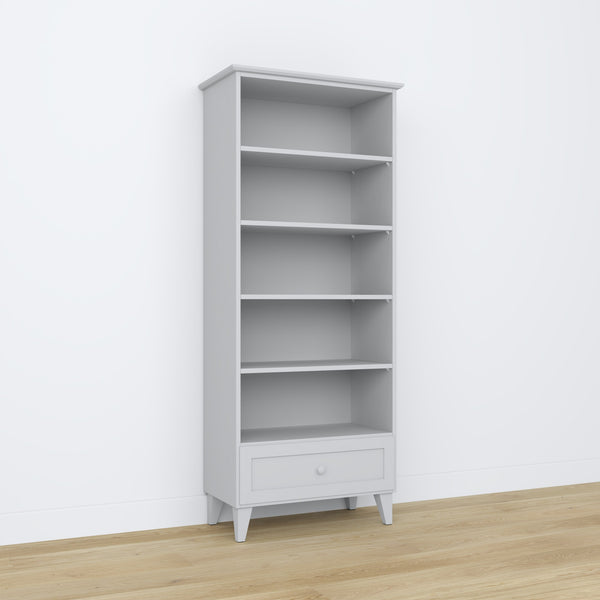 Wooden shelf 1S 80 Scandi grey