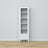 vetrina 1S 57 Scandi in legno in colore su ordinazione RAL/NCS – legno massello, Nizio