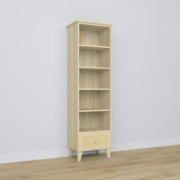 Pine shelf 1S 57 Scandi clear pine