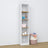 Wooden shelf N01 white / oak