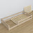 Oak low bed N02 oak bleached
