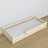 Wooden low bed N02 clear pine
