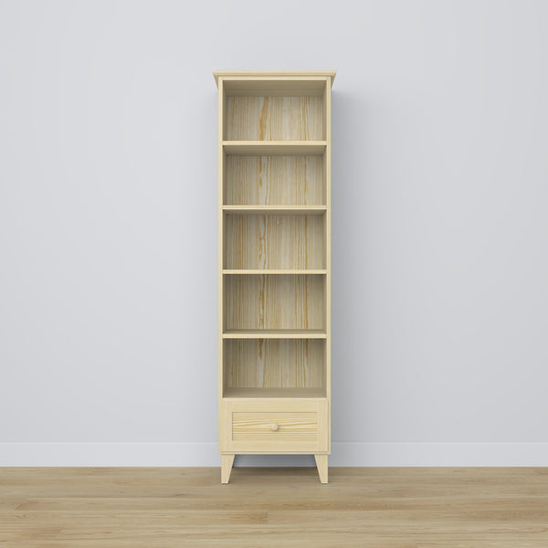 Pine shelf 1S 57 Scandi clear pine