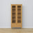 Vetrina con cassetto in pino naturale 90 cm – salotto, stile scandinavo Nizio