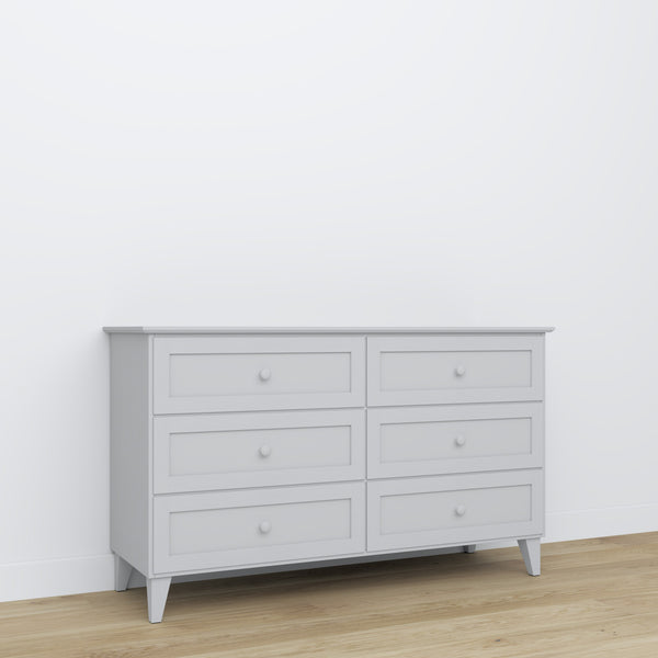 Wooden chest of drawers 6S 154 Scandi grey