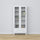 Wooden display cabinet 1S 90 Scandi RAL/NCS