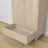 Oak wardrobe 2D1S Scandi oak bleached