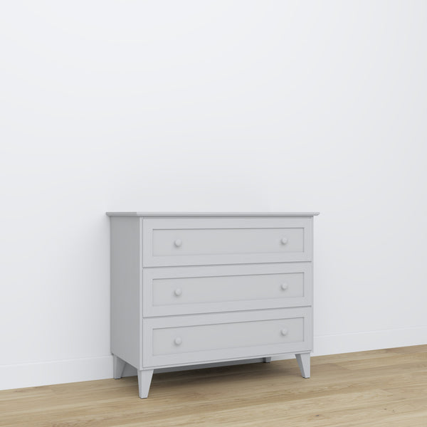 Wooden chest of drawers 3S 105 Scandi grey