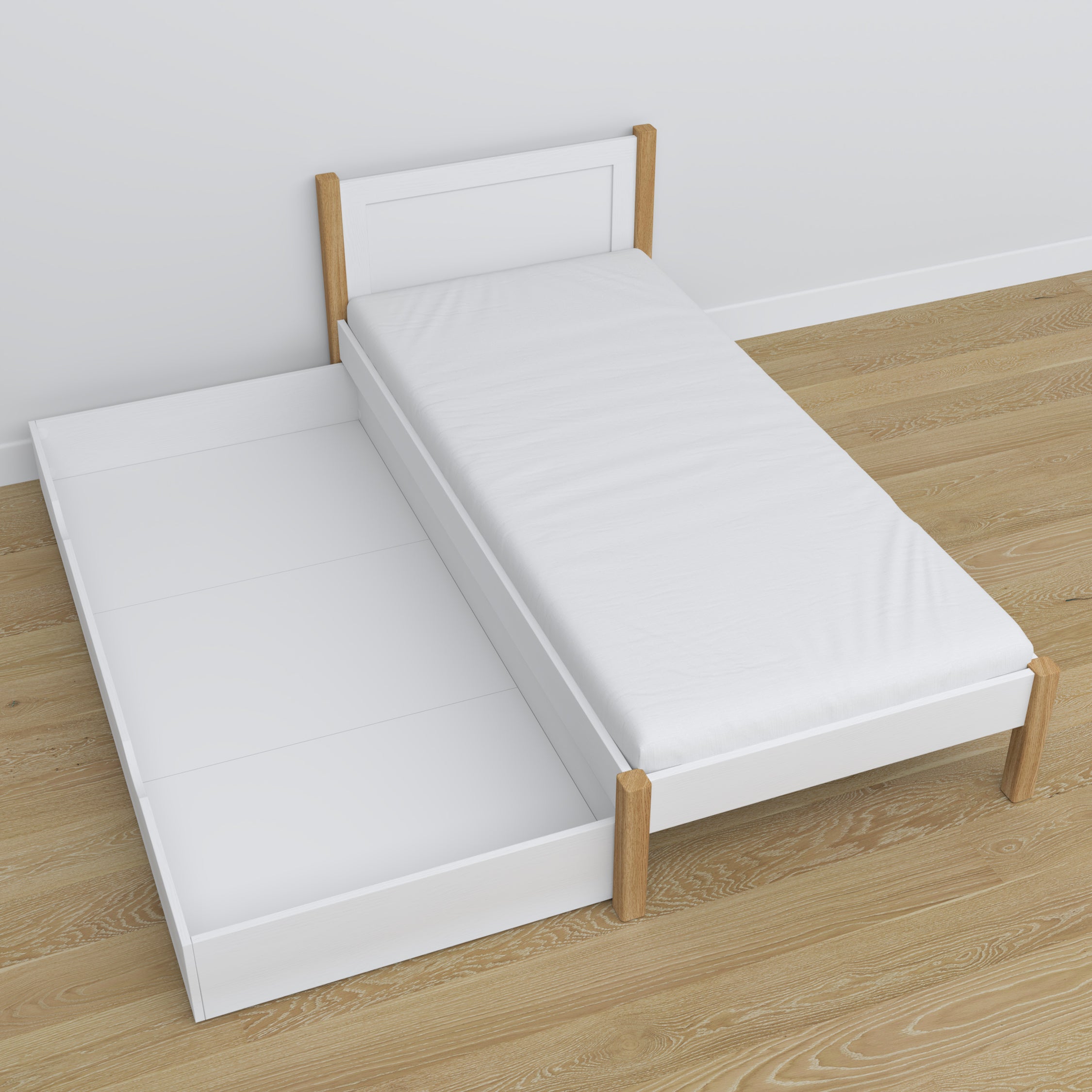 Sommier en pin Nizio pour lit avec tiroir – base durable