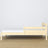 Wooden safety rail clear pine in children’s bed – scandi arrangement
