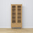 Oak display cabinet 1S 90 Scandi oak natural