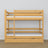 Lit superposé en bois pin naturel – intérieur du tiroir na matelas, chambre d'enfant