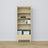 Pine shelf 1S 80 Scandi clear pine