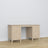 Oak desk 6S Scandi oak bleached