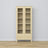 Vetrina con cassetto in pino trasparente 90 cm – salotto, stile scandinavo Nizio