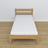 Letto quercia naturale con quercia – dimensioni e schema, Nizio Home